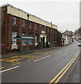 Cwmcarn Institute & Village Hall bus stop and shelter