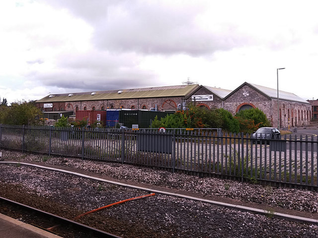 Former railway depot, Newton Abbot
