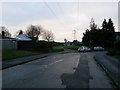 Bear Cross: approaching footpath E03 on Bear Cross Avenue