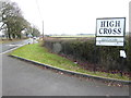 Looking along Henfield Road from the drive to High Cross