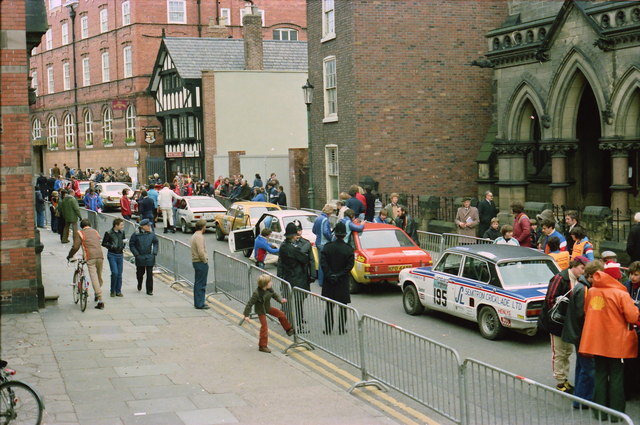 Lombard RAC Rally at Chester, November 1979