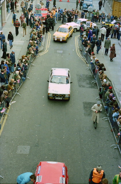 Lombard RAC Rally at Chester, November 1979
