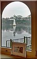 Roath Park Lake and the lighthouse