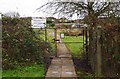 Entrance to Hazelwell Allotments, Stirchley, Birmingham