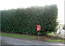 TA0249 : Elizabeth II postbox on Carr Lane by JThomas