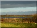 SE3715 : Dark clouds and winter sunshine, Anglers Country Park by Christine Johnstone