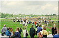 SJ4065 : Chester Half Marathon 1997 at Chester Racecourse by Jeff Buck