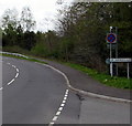 Aberdulais boundary sign facing Tonna