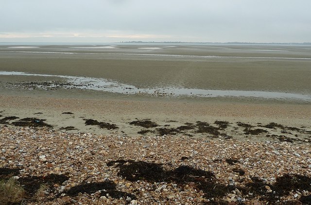 Sands to the south of Longmere Point, Thorney Island