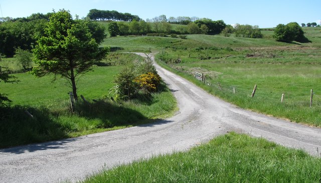 Country lane leading to the Irish... © Eric Jones cc-by-sa/2.0 ...