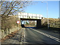 Railway bridge over Burnley Road