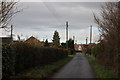 Ironwell Lane near the junction with Rectory Road