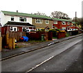 Green roofs, Llanfach Road, Llanfach, Abercarn