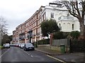 Colleton Crescent, Exeter from the east