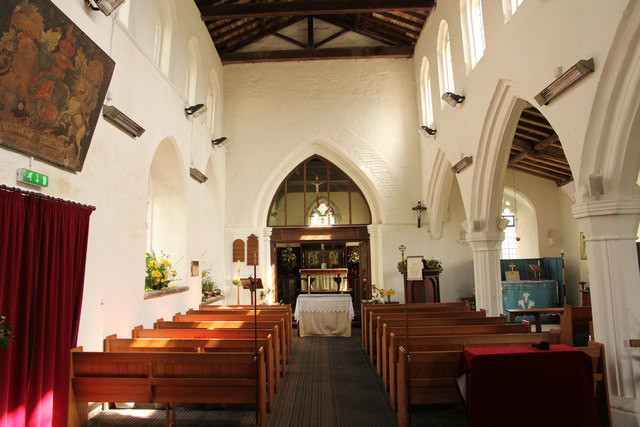 All Saints' nave