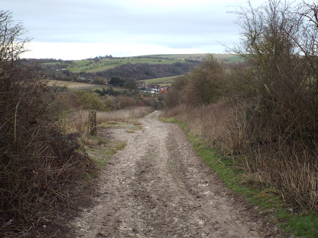 South Downs Way, near Pyecombe