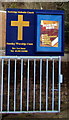 Newbridge Methodist Church nameboard