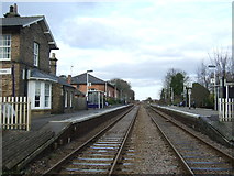 TA0252 : Hutton Cranswick Railway Station by JThomas