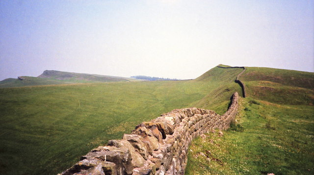 Hadrian's Wall at Kennel Crags