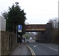 Railway bridge on Shortbank Road, Skipton