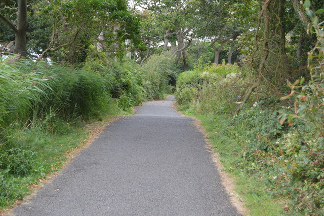 Solent Way and cycle route 2