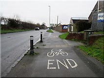 SU8706 : End of Cycle Route by Peter Holmes
