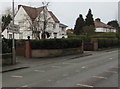 Flint boundary sign on a lamppost