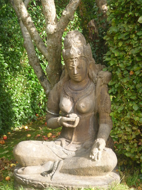 Statue of Indian Goddess  Chelsea Gardens Gold Medallist