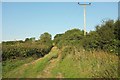 SX0262 : Path to Castle Hill Farm by Derek Harper