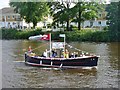 Jolly Boat Off the Royal Yacht Britannia