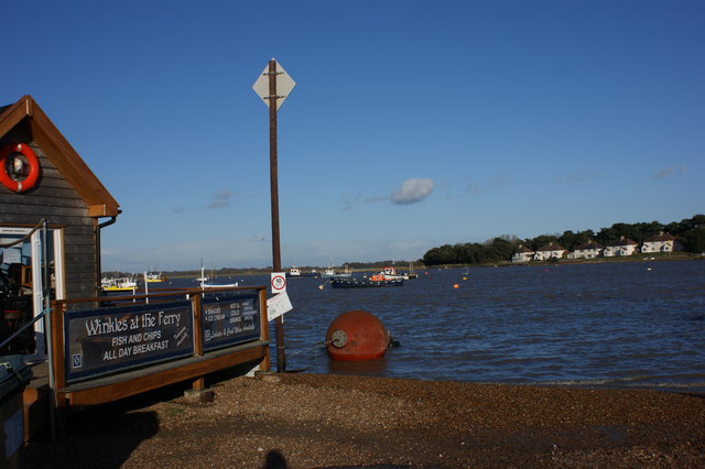 High tide, Felixstowe Ferry