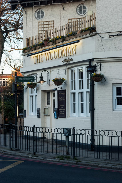 "The Woodman" public house, Highgate