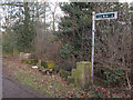 Stone cisterns, Newhall Lane, Mirfield