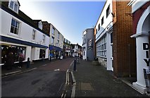 TR1534 : Hythe High Street looking west by Michael Garlick