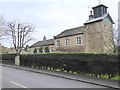 House with clock tower at Lartington