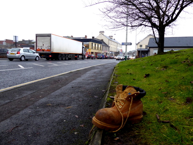Discarded boot, Omagh