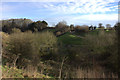 Hangars Way approaching Buriton