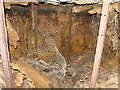 Interior view of a WW2 dugout