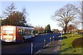 NS4019 : Bus on Ayr Road, Coylton by Richard Webb