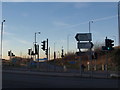 Polmadie slip road onto the M74