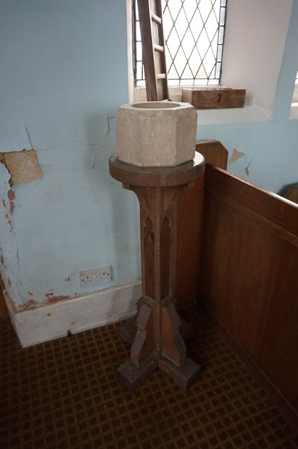 Font in St James Church