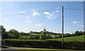 Farmland near the Brootally Road junction on the A3 (Monaghan Road)