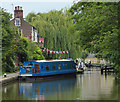 Narrowboat on the Grand Union Canal at Berkhamsted