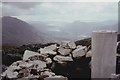 NN0949 : Summit trig point, Beinn Fhionnlaidh by Alan Reid