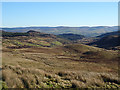 SH8132 : A view towards Mynydd Bryn-llech by John Lucas