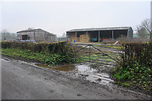 ST5246 : Farm buildings near Marley Grange by Bill Boaden