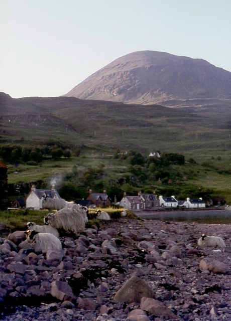 Inveralligin Below Ben Alligin © Alan Reid Geograph Britain And Ireland