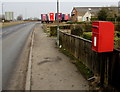 Queen Elizabeth II postbox, Bath Road, Hardwicke