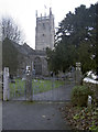 The gates to St James the Great