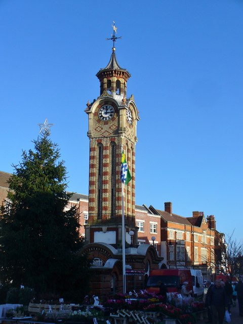 Epsom - Clock Tower © Colin Smith cc-by-sa/2.0 :: Geograph Britain and ...